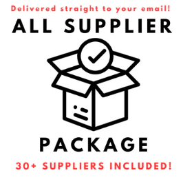 All suppliers (30+ suppliers included)